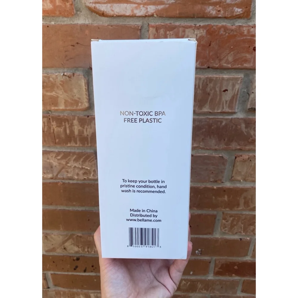 Bellame Body Shaker Bottle White - Picture 6 of 6